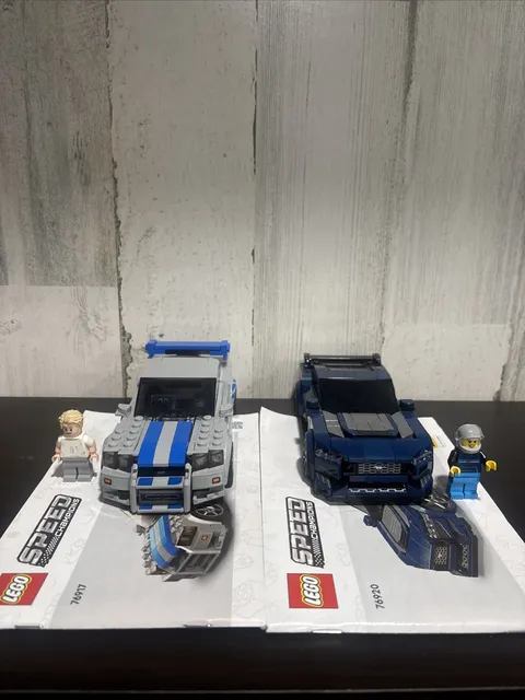 LEGO Speed Champions 76917 Nissan Skyline GT‑R & 76920 ford mustang dark Horse!