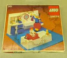 LEGO Homemaker 261 Bathroom NEW! RARE! Maxifigure Mother Minifigure Daughter