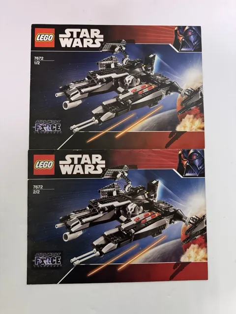 Lego Star Wars: 7672 Rogue Shadow Instructions Manual