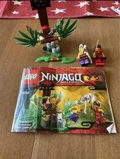 LEGO NINJAGO Tournament of Elements Jungle Trap and lava falls, (description)