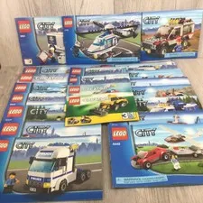 Lot of 21 LEGO City/Creator Instruction Manual Booklets Mixed Sets~Manuals Only