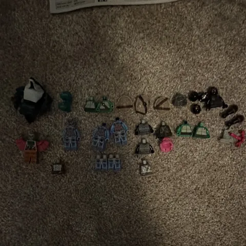 LEGO TMNT lot with Leatherhead rare fig some light damage