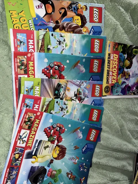 Lego The Magazine Set Of 6