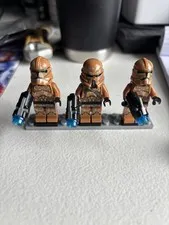 LEGO Star Wars Minifigure - Geonosis Clone Trooper Lot of 3 - SW0606/0605