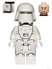 Lego First Order Snowtrooper 75202 75100 with Kama Star Wars Minifigure New D47