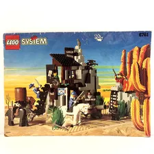 VTG LEGO Western Bandits Secret Hideout Instruction Manual ONLY 1996 See Photos