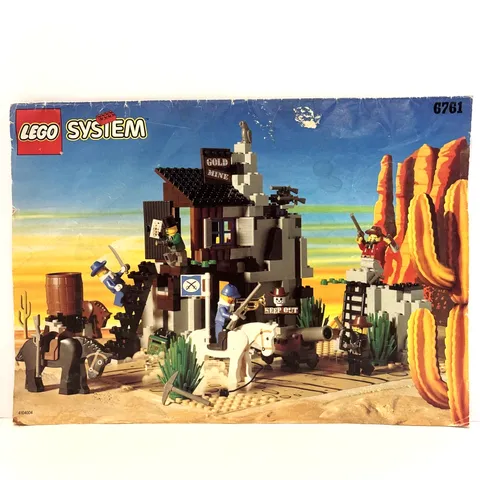 VTG LEGO Western Bandits Secret Hideout Instruction Manual ONLY 1996 See Photos