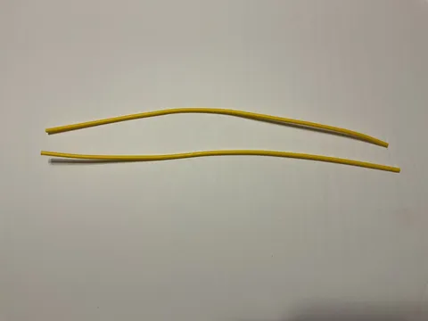LEGO Hose Rigid 3mm D. x 38L / 30.4cm - Yellow 75c38 Roller Disco Arcade 41708