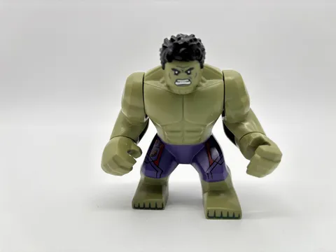 Hulk, Pants with Avengers Logo - sh0173 - Sets 76031, 76041 - LEGO Minifigure