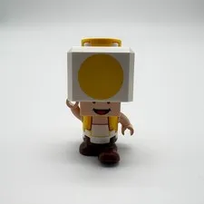 Lego Yellow Toad From Peach Starter Course Set 71403 Replacement MINIFIGURE ONLY