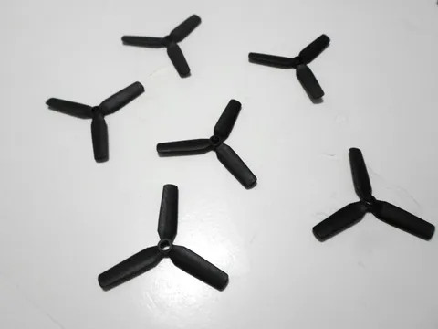 Lego 30332 Black Large 3-Blade Propellers 9 diameter  6 Pieces