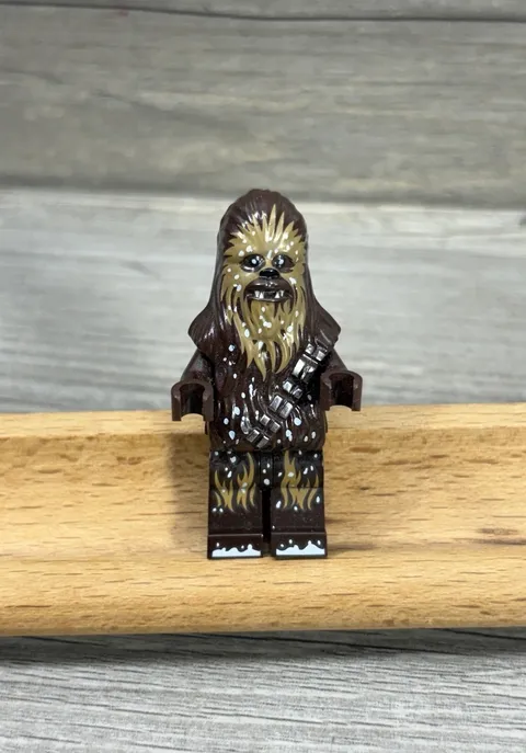 Lego Star Wars Chewbacca Snow Pattern Minifigure 75322