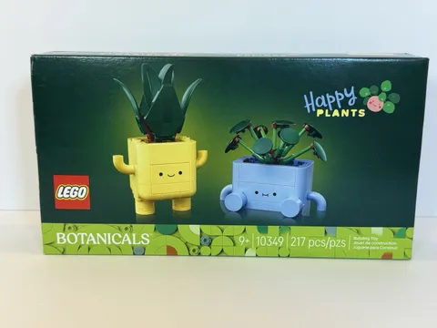 LEGO Botanicals Happy Plants 10349 Sealed 217 Pieces New In Box NISB