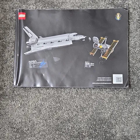 Lego NASA Space Shuttle Discovery 10283 Instruction Manual Only
