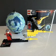 LEGO Star Wars Naboo N-1 Starfighter Planet Set #9674 Complete Set