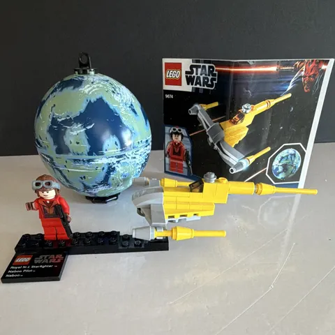 LEGO Star Wars Naboo N-1 Starfighter Planet Set #9674 Complete Set