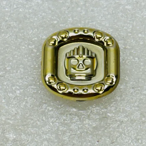 VTG‼ LEGO Adventurers Utensil Sun Disk Chrome Gold x276 71940 Part Accessory