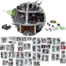 LEGO 75159 UCS Death Star + TIE Advanced models (NEW, NEVER BUILT) no figures SW