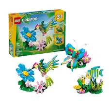 LEGO Creator 3 in 1 Hummingbird Fish Butterfly Set 31384 312 Pieces New