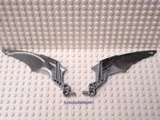 Lego 60919px1 Bionicle Wings Makuta Marbled Pearl Dark & Light Gray 8692 Vamprah
