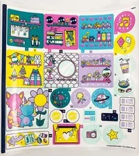 LEGO STICKER SHEET 41450 HEARTLAKE SHOPPING MALL from set New & Genuine