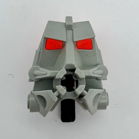 LEGO Bionicle Head Connector Block Trans-Neon Orange Eye Brain Stalk # 32553