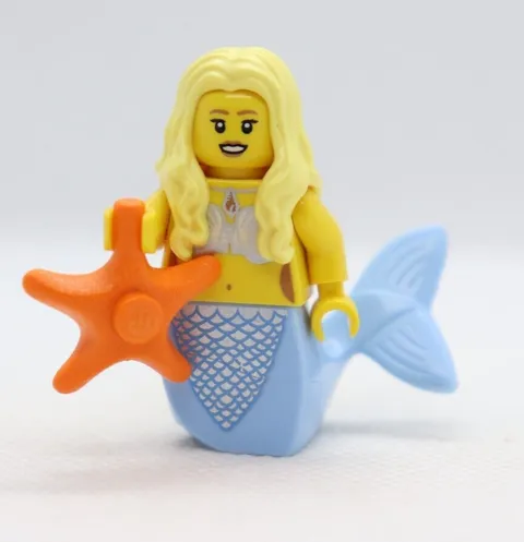 Mermaid Series 9 Orange Star Fish Tale CMF LEGO® Minifigure Mini Figure