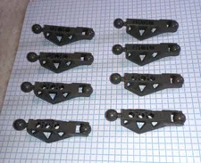8 Lego 45749 Dark Gray Bionicle Lower Leg Section Rahkshi type Genuine Lego