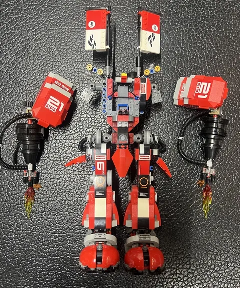 Lego Ninjago 70615 Kai’s Fire Mech Incomplete