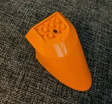 LEGO 87616 1x Orange Aircraft Fuselage Curved Aft Section 6x10 Bottom