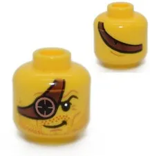 LEGO Minifigure Head Eye Patch Beard eyepiece cover Ninjago Ronin 70735 6116560