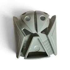 LEGO Bionicle Kanohi Matatu Turaga Mask 32570 Light Gray Vintage