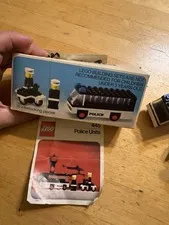 Vintage Lego Legoland: Police Units (445) Complete Set Plastic