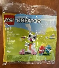 LEGO 30668 CREATOR Easter Bunny with Colorful Eggs - Polybag - Brand New/Sealed