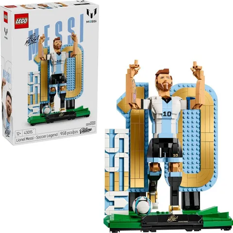 LEGO® Editions Lionel Messi Soccer Legend 43015 Building Set