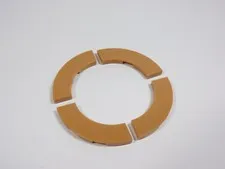 LEGO 4 Medium Nougat 3x3 Smooth Macaroni Tiles Plates O1