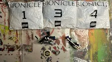 LEGO BIONICLE Krekka 8623 Complete 3/4 Sealed Bags, Verified Content of open bag