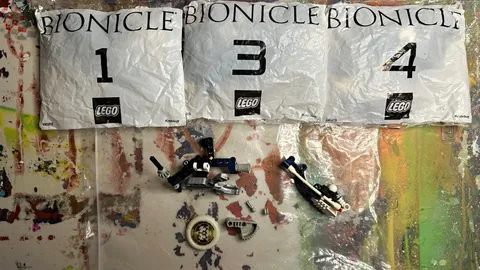 LEGO BIONICLE Krekka 8623 Complete 3/4 Sealed Bags, Verified Content of open bag