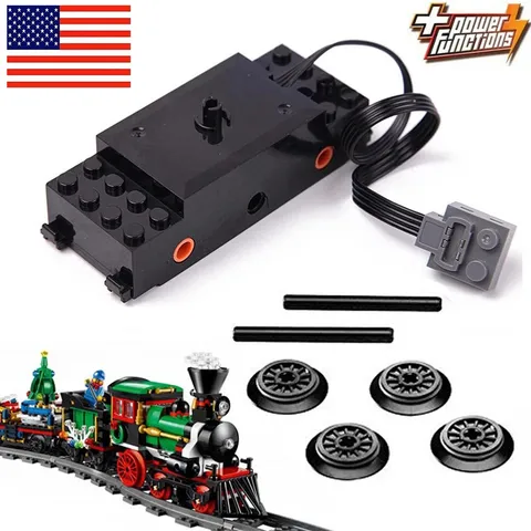 88002 Compatible Train Motor Power Functions Motor For Lego Building Parts US