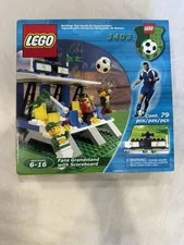 Vintage LEGO Soccer 3403 Fans Grandstand with Scoreboard Football NIB New In Box