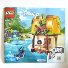LEGO Disney #43183 Instruction Manuals Only Moana's Island Home