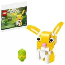 LEGO Creator Easter Bunny 30550 Polybag 67 Pieces Yellow Rabbit Seasonal Set