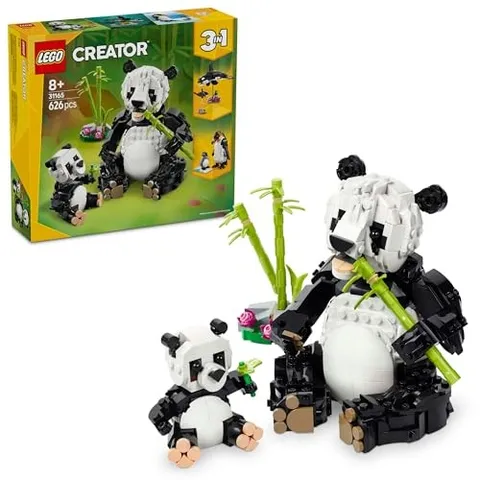 LEGO Creator 3in1 Animal Family 31165 - Panda, Age 13+ Collectors Item Y866869