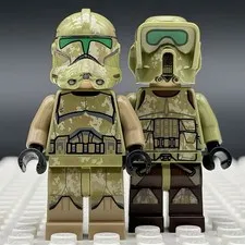 LEGO Star Wars Kashyyyk Clone Trooper sw0519 Scout Trooper sw0518 - 75035