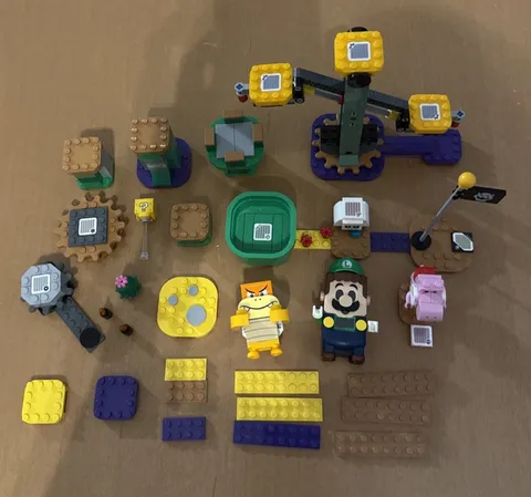 Lego 71387 Super Mario Adventures w/ Luigi Starter Course - Complete - No Manual