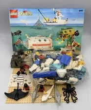 LEGO Town Divers 6441 Deep Reef Refuge (1997) - 95% Complete + Manual - Read