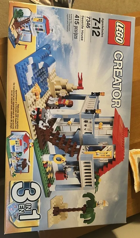 LEGO Creator Sealed Seaside House 7346 Retired 415 Pieces New
