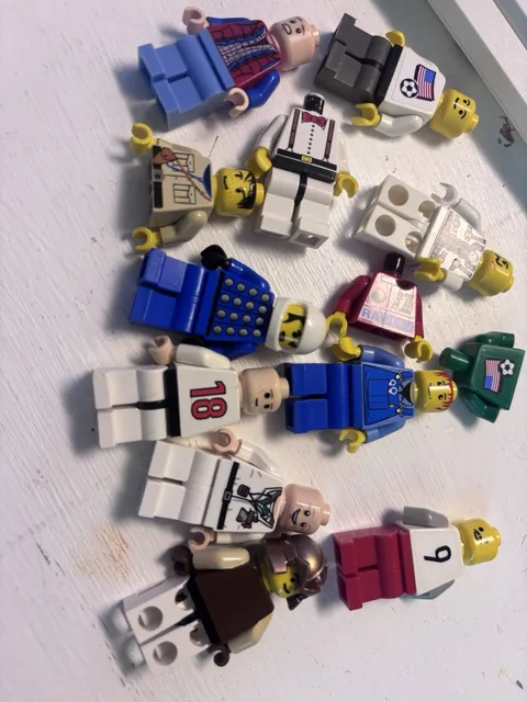 Vintage LEGO People Minifigures Soccer Misc Sports Astronaut