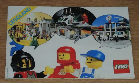 Vintage LEGO Legoland Product Catalog 1986~Town, Space, Police, Castle Systems