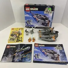 LEGO Star Wars 7130 Snowspeeder  Complete w/ Box & Instructions and Inserts 1999